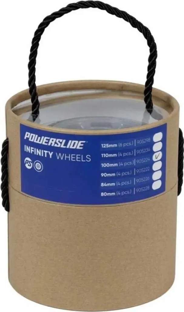 Roues de remplacement roller 84mm Powerslide Infinity - Pack 4 pièces - 8
