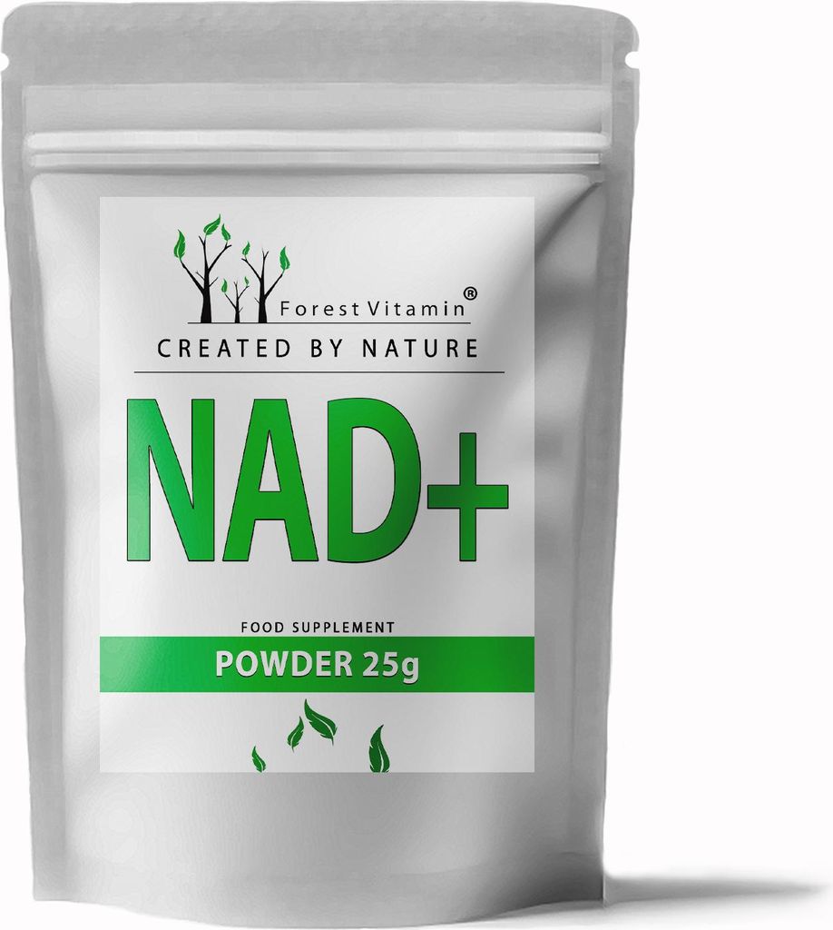 NAD+ Pulver 25g - Nicotinamid Ribosid 98% Reinheit - NAD Produktbild 