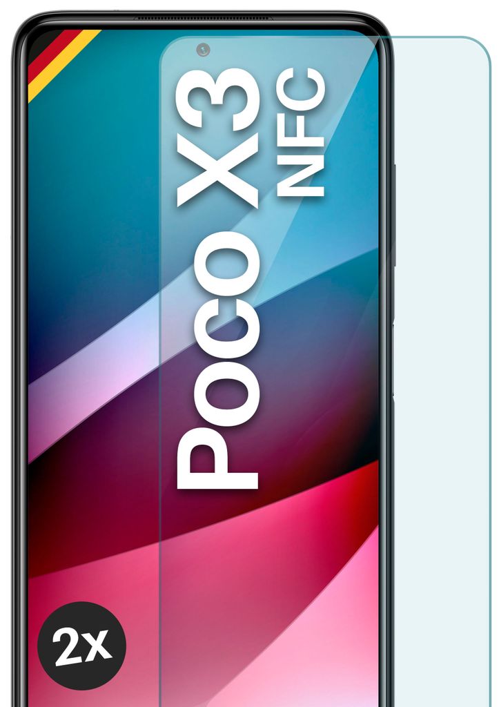 3x Schutzfolie für Xiaomi Poco X3 Pro