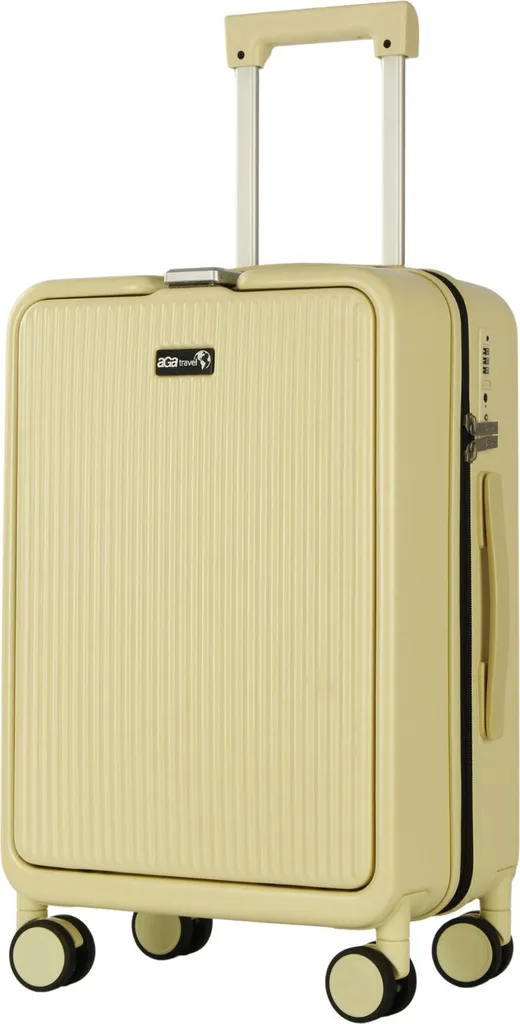Valigia da Viaggio Aga Travel MR4671 Beige: Leggera e Resistente