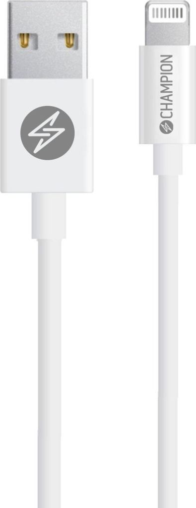 USB-A zu Lightning Kabel 2m Weiß