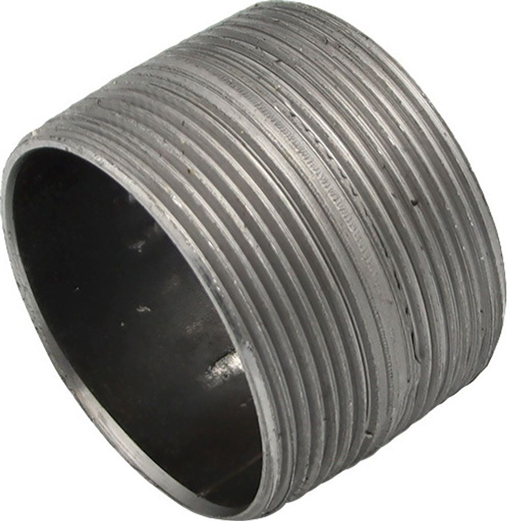 Rohrdoppelnippel 2 Zoll x 40 mm DN50 Rohrnippel verzinkt Produktbild 