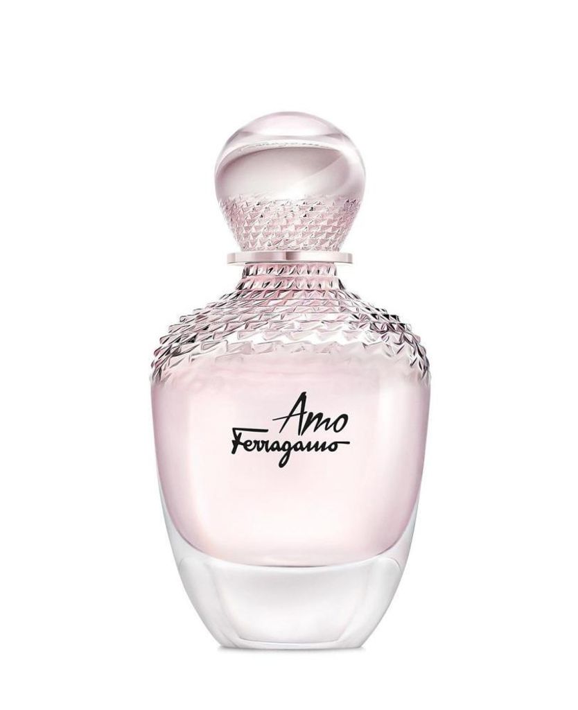 A product shot of a perfume bottle.