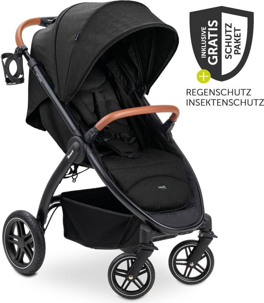 Hauck Buggy & Sportwagen UpTown Black (mit Liegefunktion