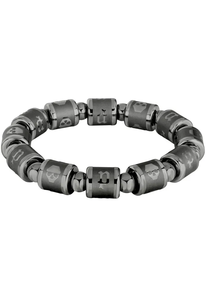 Bijou Homme Police PJ26562BSU02 Bracelet Acier Anti-Oxydation Style Rock