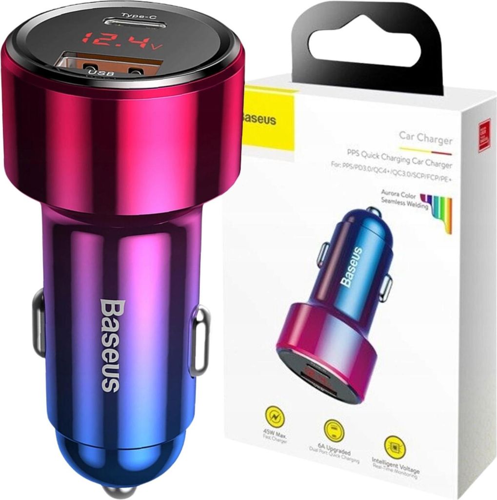 Baseus Magic C20C Rosso per interni Immagine del prodotto 