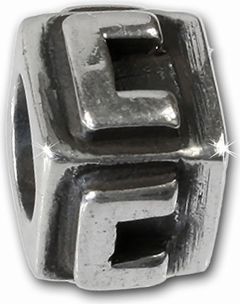 Carlo Biagi Bead Buchstabe C Silber European Beads BLPC