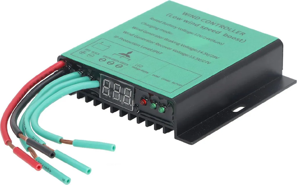 Contrôleur de charge MPPT éolienne 12V 24V 600W régulateur de tension