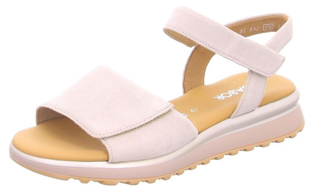 Gabor Damen-Sandalette Beige, Farbe:beige/schlamm, UK Größe:8