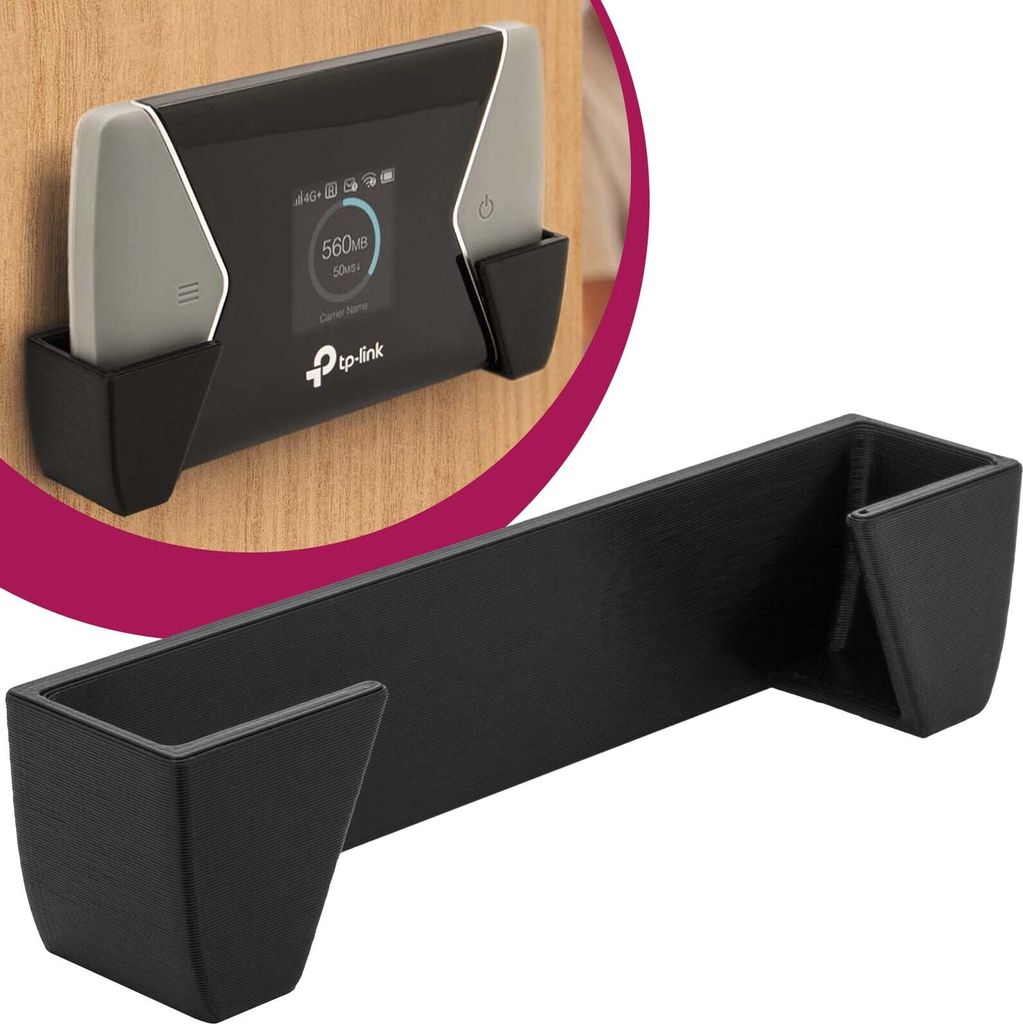 Wandhalterung passend für TP-Link M7450 M7650 Wandhalter Mobiler WLAN Router Halterung