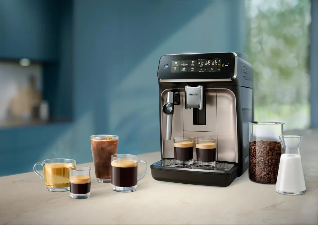 Machine à café grains Philips EP3329-70 noir pour expresso et lacté
