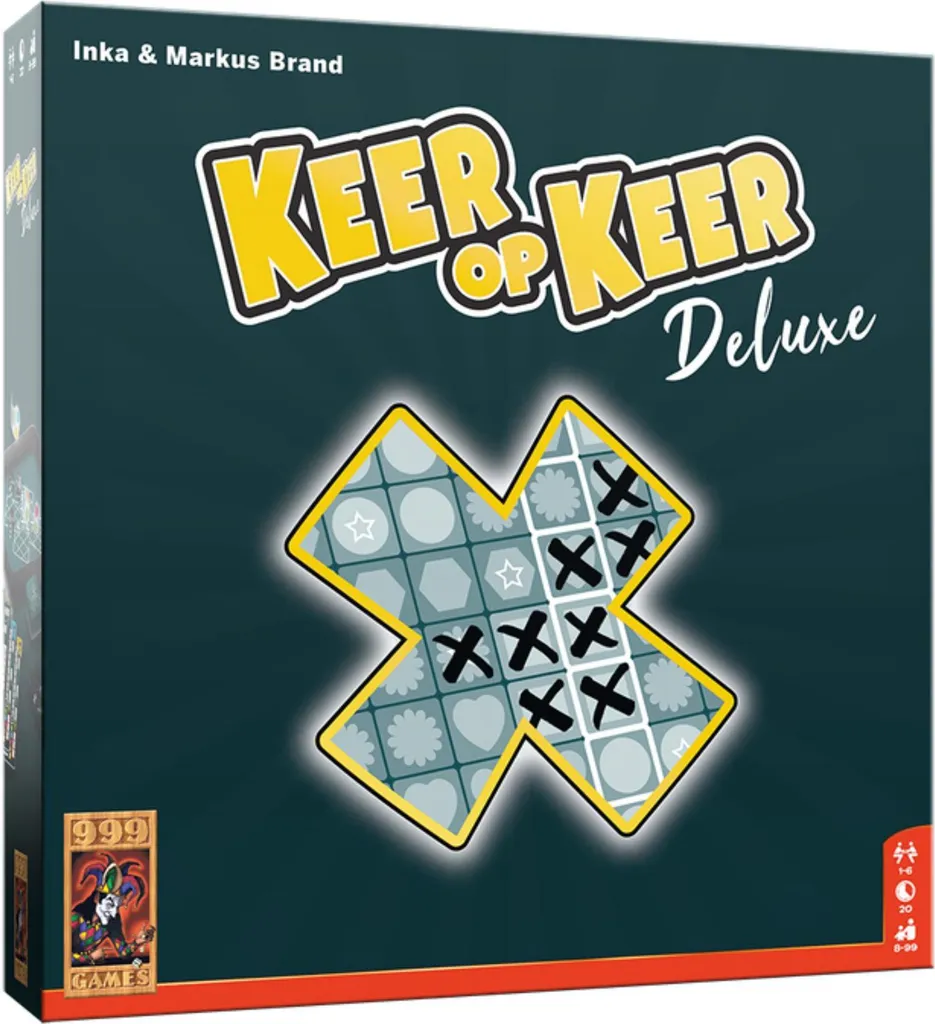 Jeu de cubes éducatif Keer op Keer Deluxe pour toute la famille