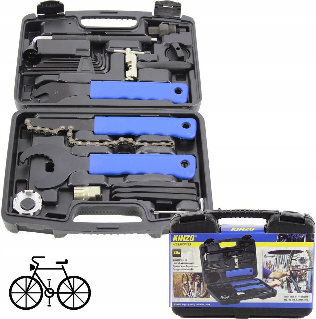 Werkzeugset für Fahrrad - 20 Teile Produktbild 