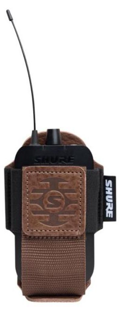 Shure SH-BODYPACK-PBN-L Wireless Bodypack Pouch Brown