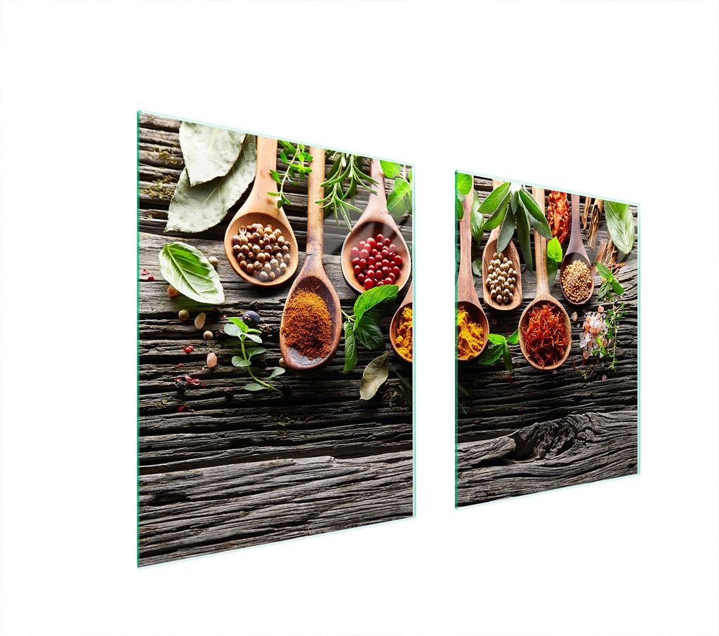 Glasschutzplatte Für Herd 85X52 Spices