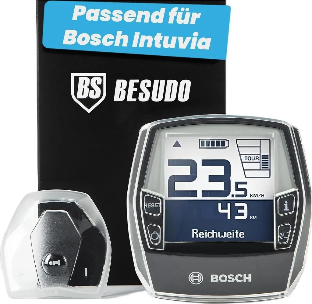 Protection écran Intuvia Bosch anti-rayures avec boîtier silicone