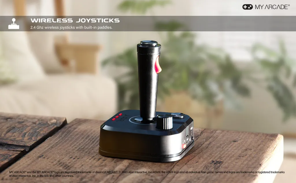 My Arcade Atari Gamestation Pro – Consola Retro En Color Negro/Gris Con Juegos Clásicos, Ideal Para Revivir La Nostalgia De Los 80 Y 90
