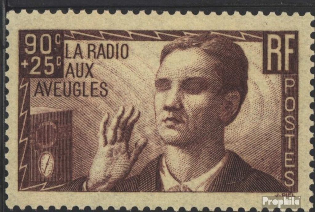 Briefmarken Frankreich 1938 Mi 436 (kompl.Ausg.) postfrisch Wohlfahrtsmarke