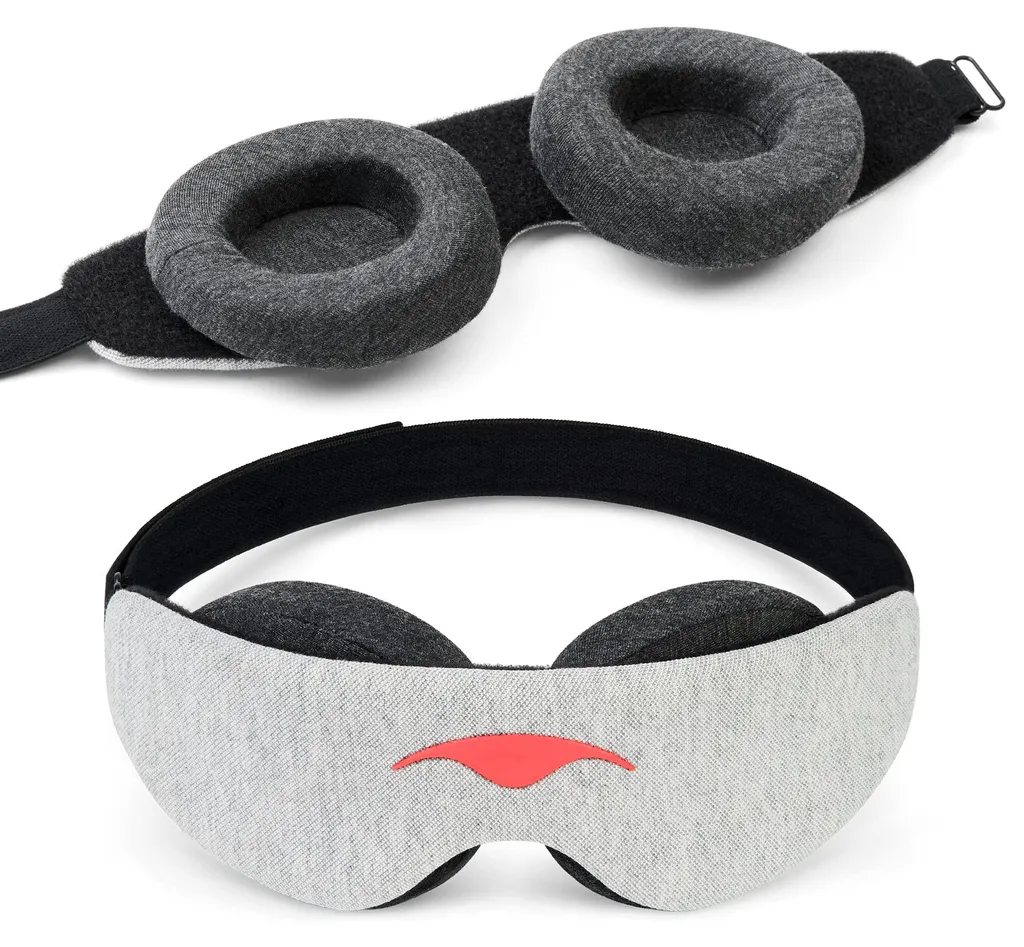 Manta Slim Masque ultra-léger et réglable avec occultation totale 100%