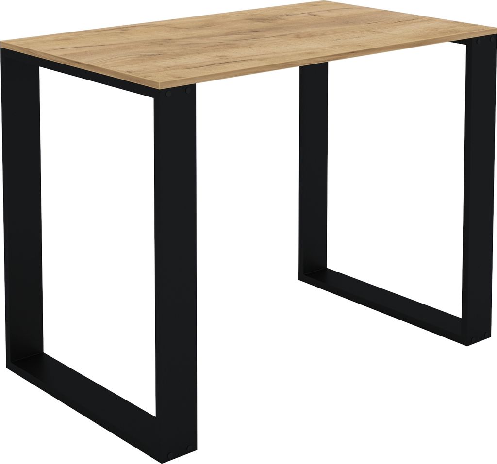 AKKE Gold Craft LOFT table avec pieds noirs LxlxH : Image du produit 
