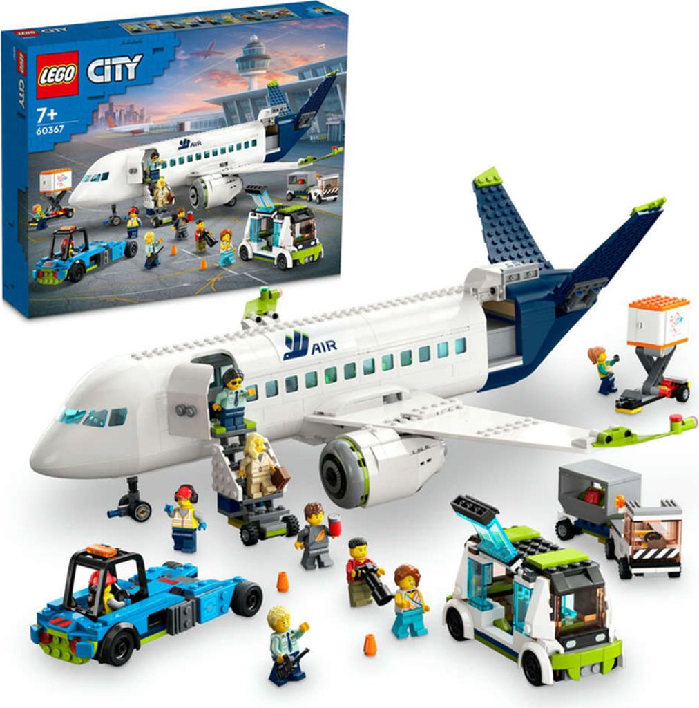 LEGO® City 60367 Samolot pasażerski Zdjęcie produktu 