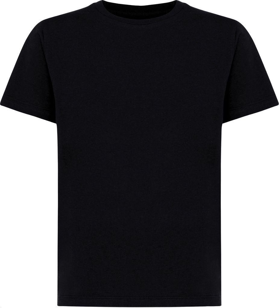 Iqoniq - "Koli" T-Shirt Leicht für Kinder XD1002 (116) (Schwarz)