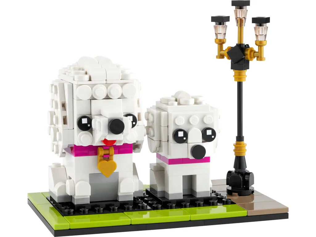 LEGO BrickHeadz 40546 Caniche : l'alternative créative aux figurines