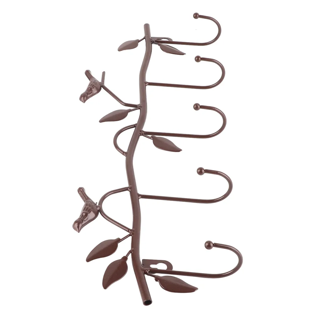 Cintre pour clés et petits objets d'entrée support mural compact - 5