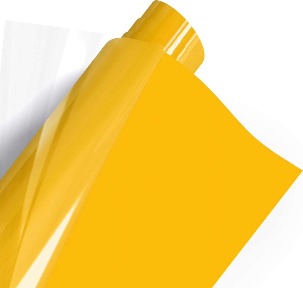 POLI-FLEX PREMIUM Meterware - 418 MEDIUM-YELLOW - Breite: 30,5cm