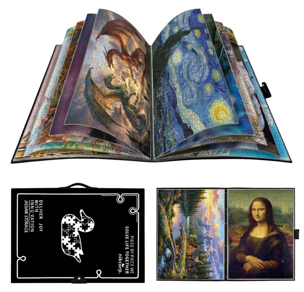 Organizér na puzzle s 20 přihrádkami, určený pro puzzle o Obrázek produktu 