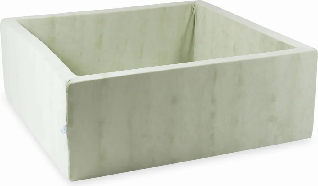 Play Pit 110x110 Velluto Light Mint - Design Moderno per Area Giochi