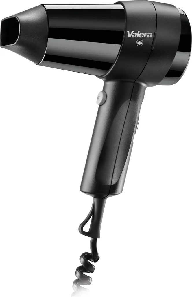 Valera Action 1200 Push All Black Sèche-cheveux Mural Noir pour Hôtel
