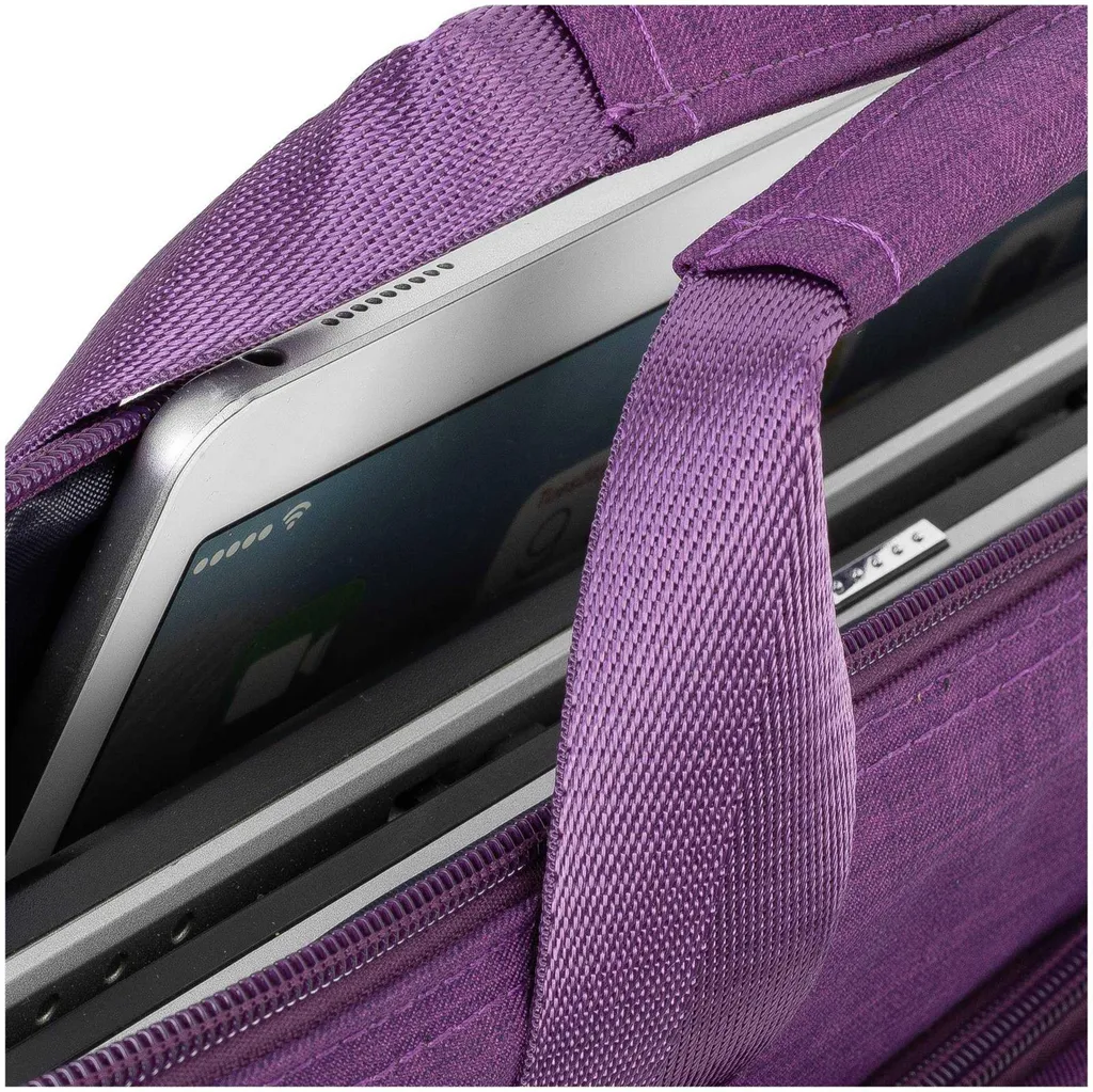 Sacoche Ordinateur Portable 15,6 Pouces Violette RIVACASE 8335 Biscayne - 8