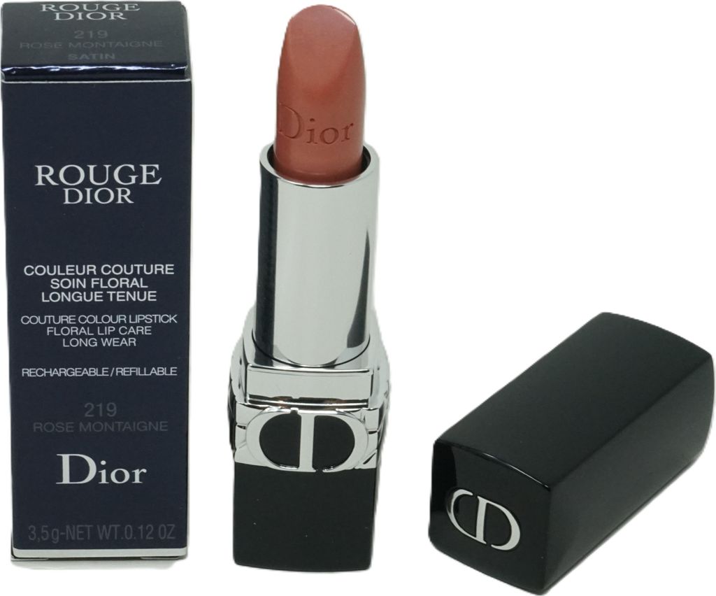 Dior Rouge Dior Floral Lipstick Lippenstift 219 Rose Montaigne Satin