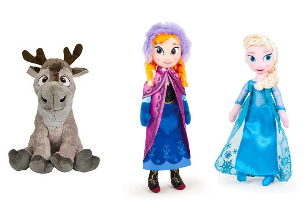 Olaf Disney Frozen peluche douce 50 cm : grand doudou moelleux blanc - 2