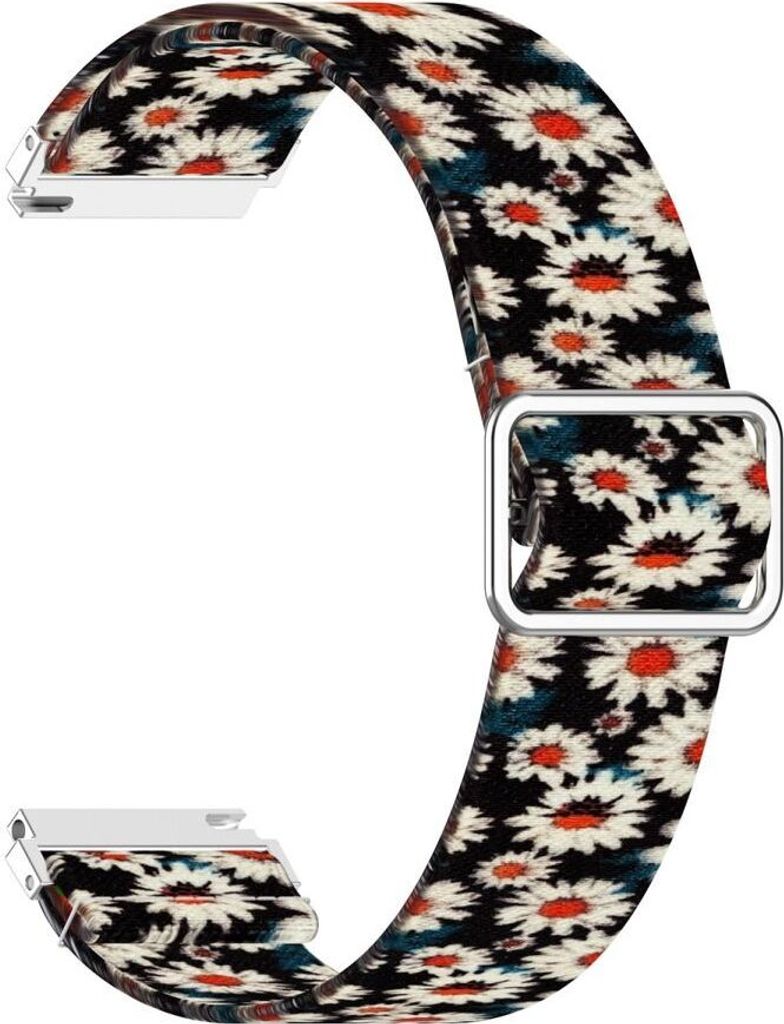 Smartwatch Armband Armbänder 20 mm für Samsung Galaxy LG Watch Honor Garmin, Farbe:Chrysantheme