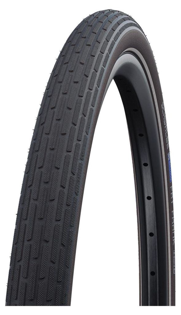 Pneu Vélo Urbain Large 26x2.35 Bandes Réfléchissantes - Image du produit 
