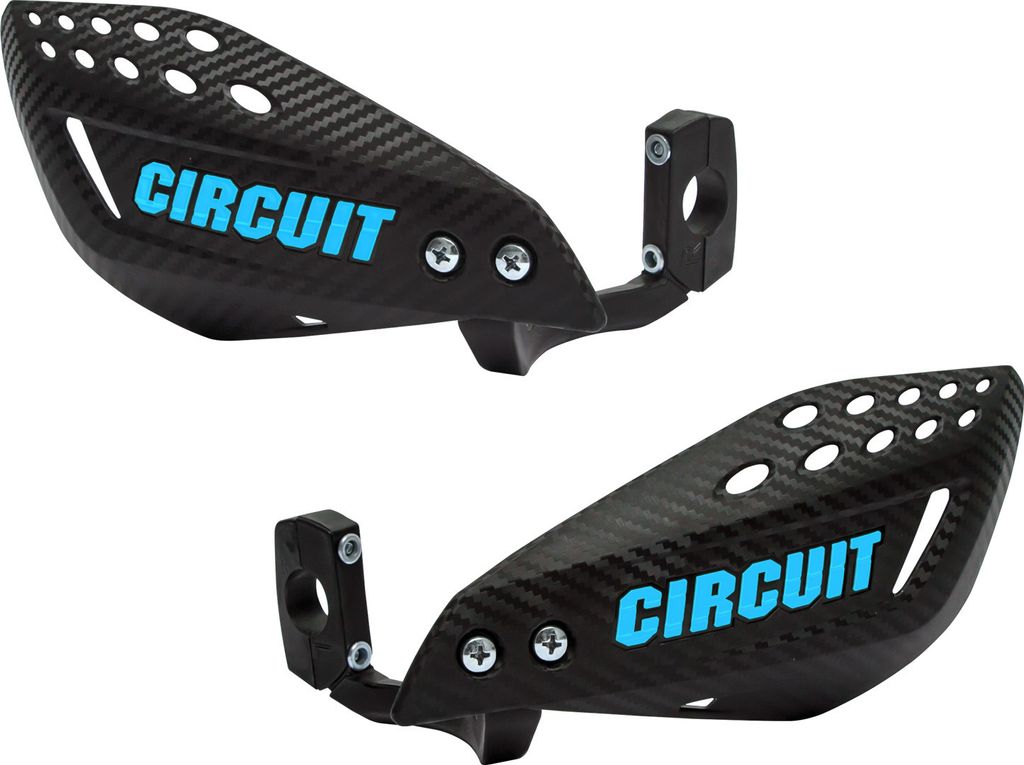 Circuit Equipment VECTOR Handschutz, carbon/hellblau