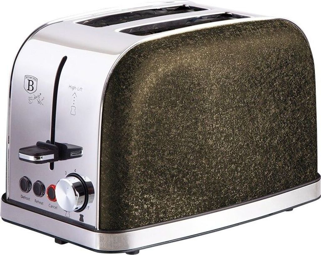 BERLINGERHAUS Toaster Edelstahl Crystal Collection BH-9229