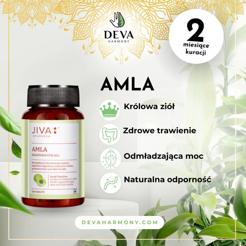 Amla (Amalaki) 120 Compresse - Equilibrio dei Dosha e Longevità - 1