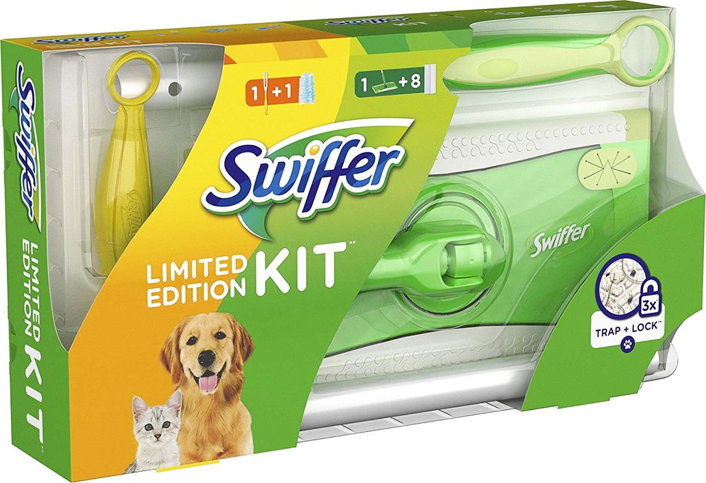 Swiffer Starter Set Bodenwischer + Handgriff Staubmagnet Produktbild 11