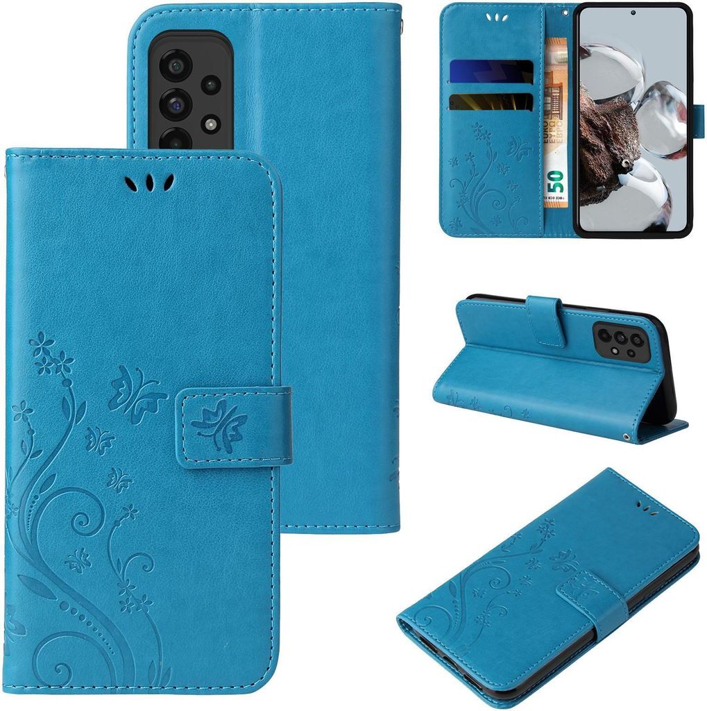 Handyhülle für Samsung Galaxy A73 5G Floral Blumen Produktbild 