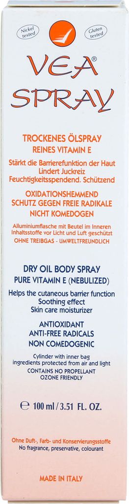 VEA Spray suchý olej ve spreji na tělo, 100 ml roztok Obrázek produktu 