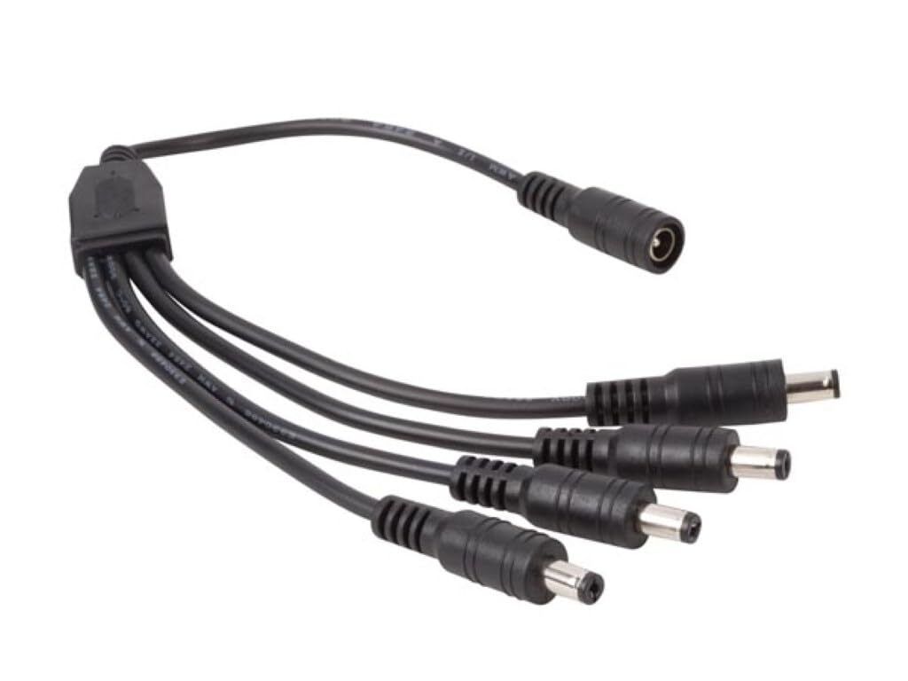 Velleman KABEL MIT 4 DC-STECKERN UND 1 DC-BUCHSE