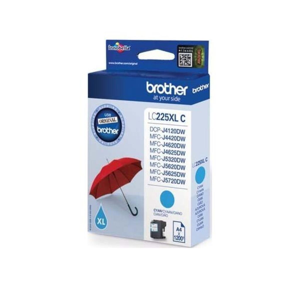 Brother LC225XLC - Ciano - originale - Tintenpatrone - per Immagine del prodotto 