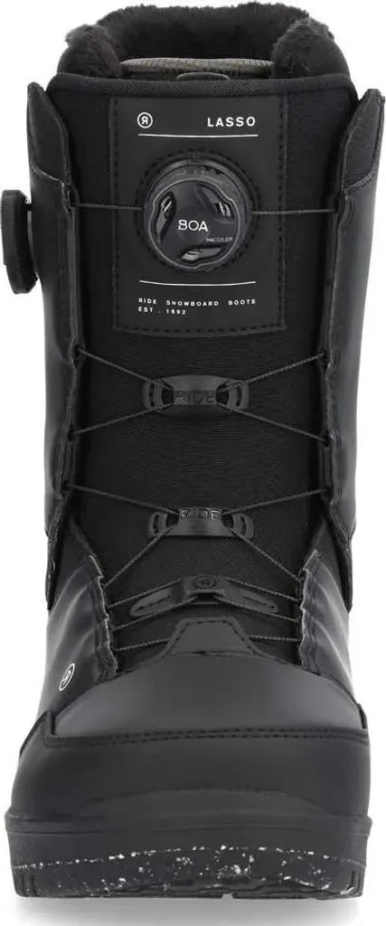 Boots Snowboard Ride Lasso Noir 29.5 avec Semelle Michelin Antidérapante