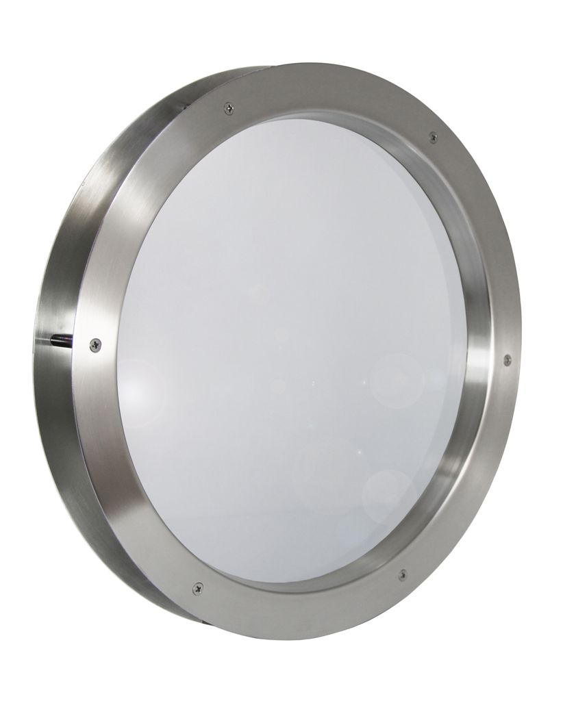 Edelstahl Bullauge TBAM350 BS Milchglas Kaufland.de