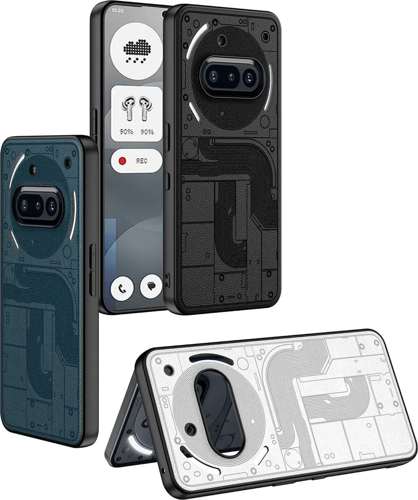 Nothing Phone 3a Cover Verde GKK Pelle Sintetica Skin Feel Premium - 2