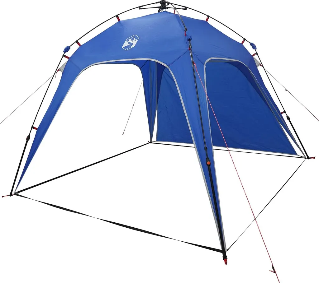 Tente 4 personnes à ouverture rapide vidaXL bleu azur imperméable