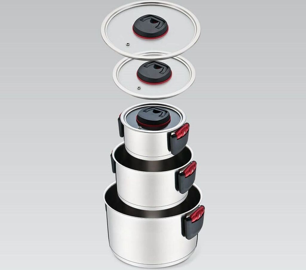 Maestro mr-3530-6 Set of Töpfe und Pfannen mit Klappgriffen Produktbild 11